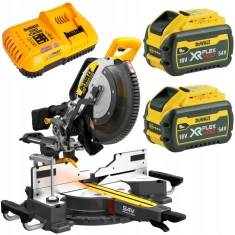 Пила косинцева DeWALT 305 мм 54 В FlexVolt 2×9 Ач (DCS781X2)