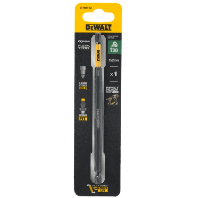 Біта DeWALT T30 x 152 мм Torsion (DT7804T)