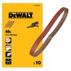 Стрічка шліфувальна DeWALT 13х457 мм зернистість 40 упаковка 10 шт (DT3604)