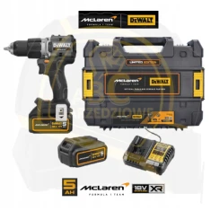 Шуруповерт DeWALT 18 В ударний 90 Нм 2х5 Аг MCLAREN TSTAK (DCD85MP2T)