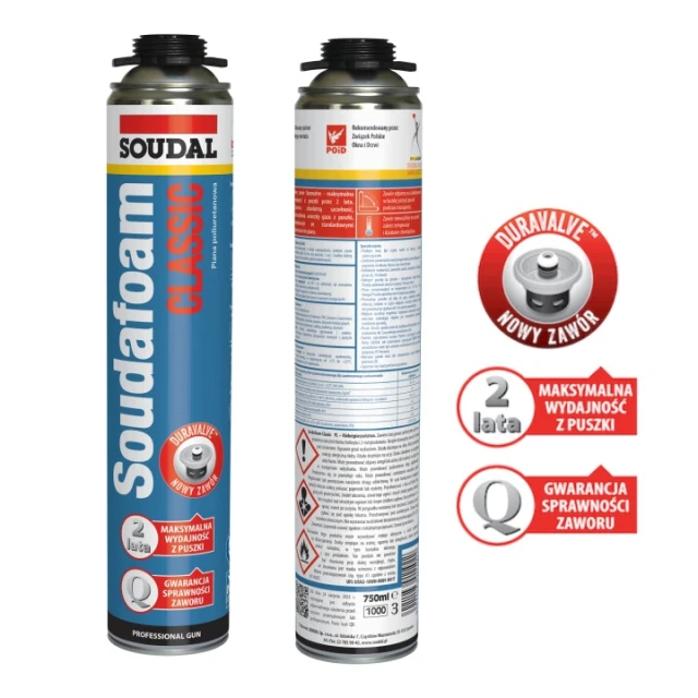 Пена монтажная Soudal 750 мл Лето (011922)