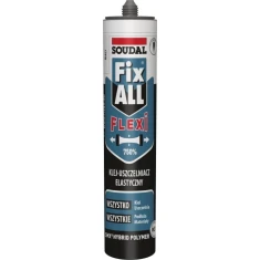 Клей монтажний Fix All Classic Soudal 290 мл White (102840)