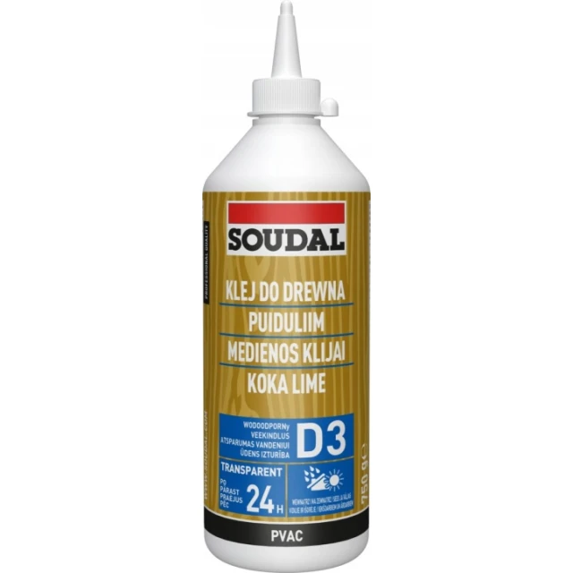 Клей для дерева водостійкий Soudal 65A/67A 750 мл (013292)