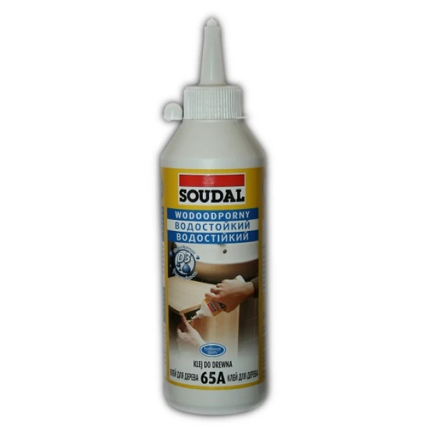 Клей для дерева водостійкий Soudal 65A/67A 250 мл (107626)
