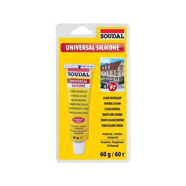 Герметик Universal Colorless Soudal 60 г (120028)
