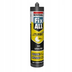 Клей монтажний Fix All Turbo Soudal 290 мл White (122440)