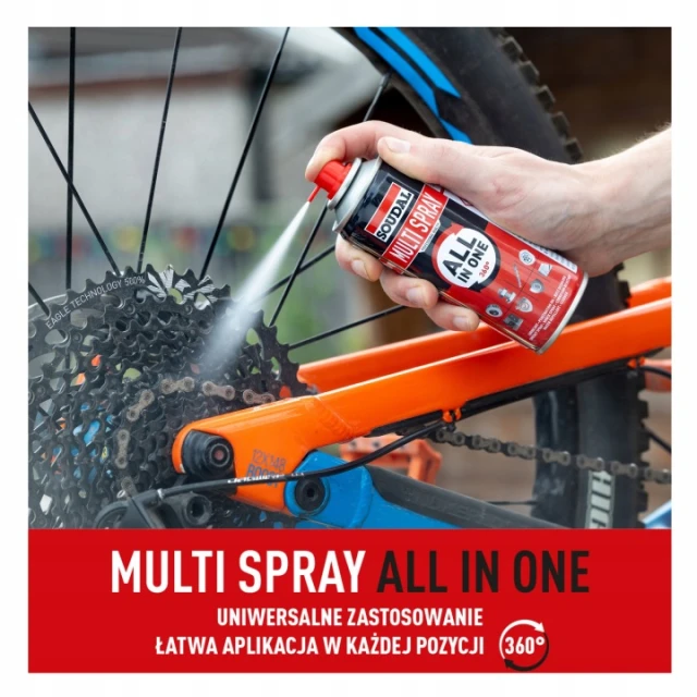 Мастило змазка-захист аерозоль Soudal 400 мл MULTI spray (123761)