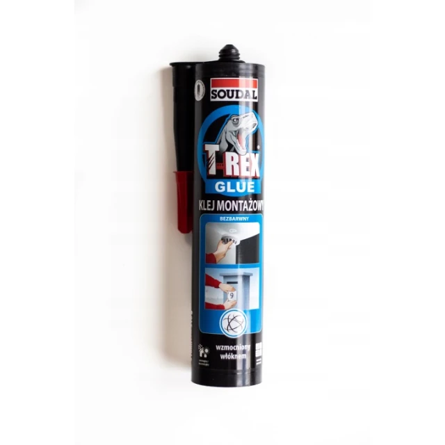 Клей монтажный T-REX бесцветный Soudal 310 мл (127047)