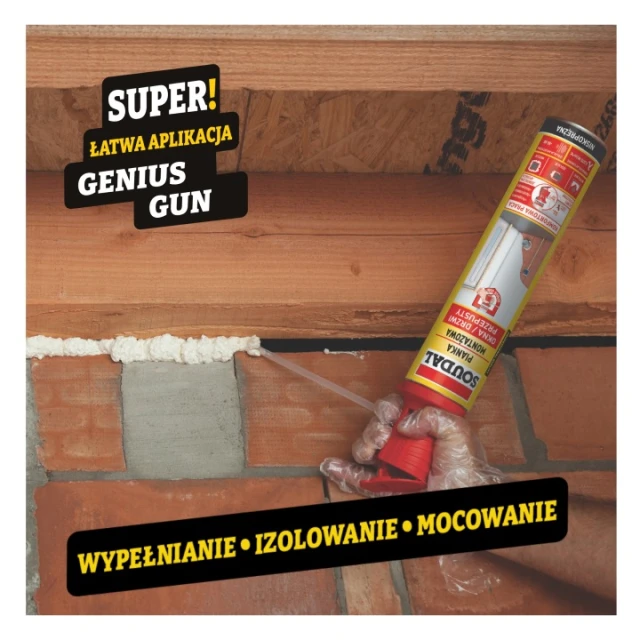 Піна Soudal монтажна Genius Gun LATO (132139)