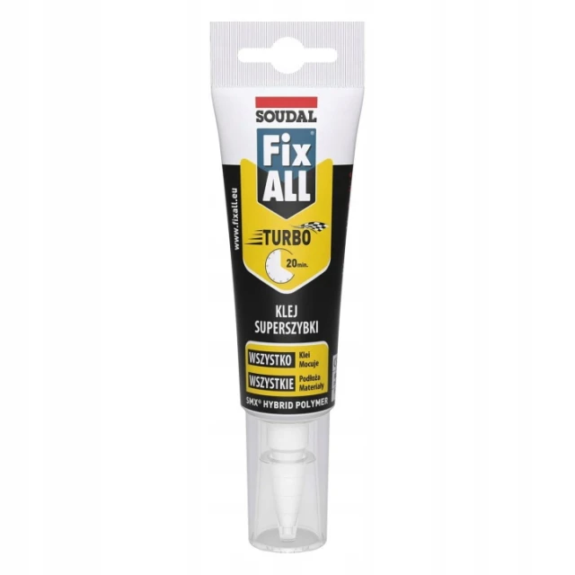 Герметик-клей FIXALL White Soudal 125 мл тубка (145955)
