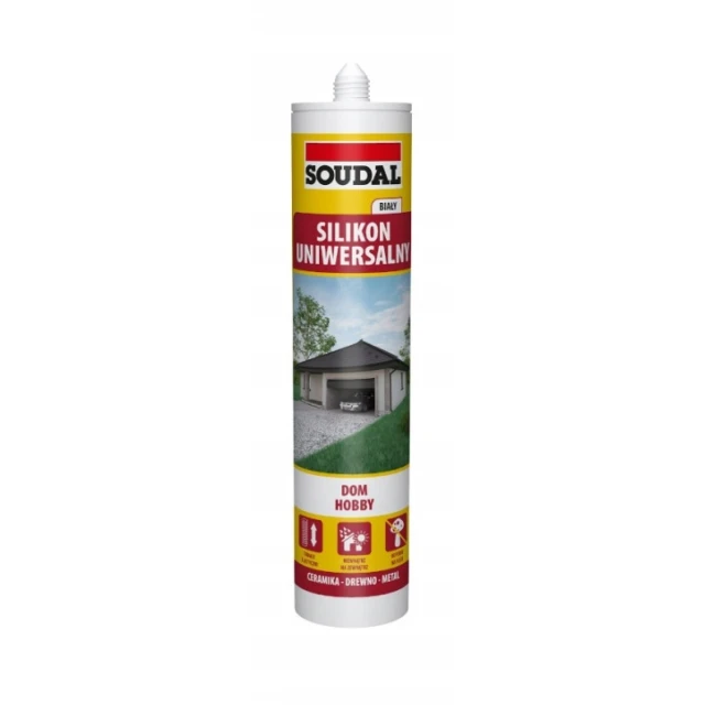 Герметик Universal White Soudal 280 мл (156951)