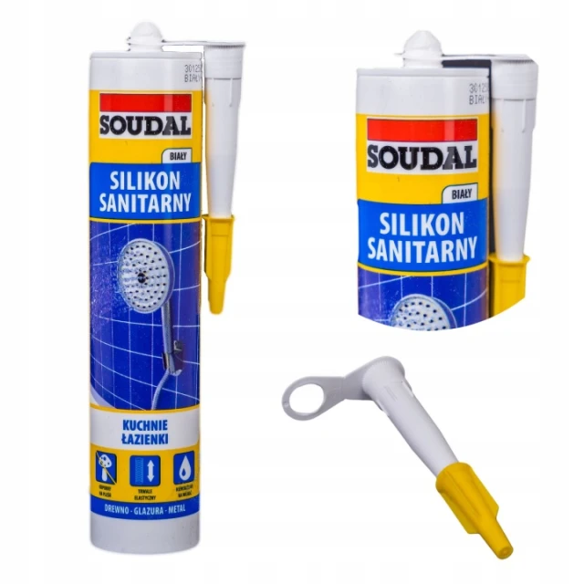 Герметик Sanitary White Soudal 280 мл (137515)