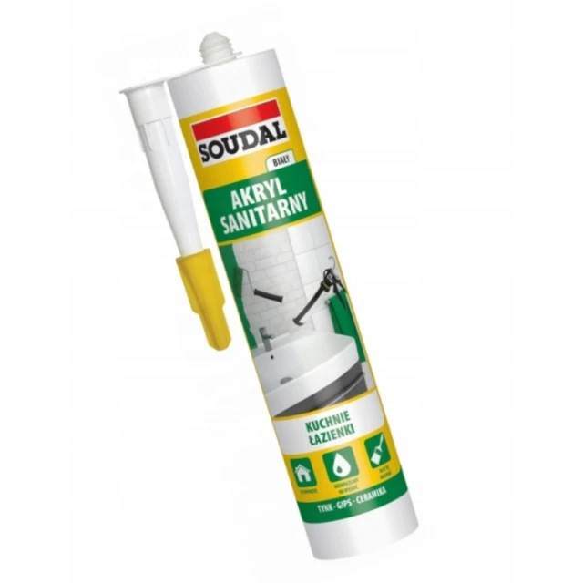 Акрил біло-санітарний Soudal 280 мл (137695)