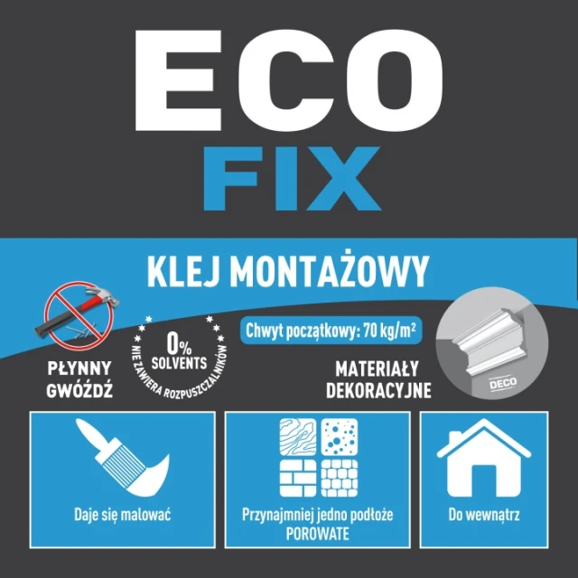 Клей водний універсальний рідкий ECO FIX Soudal 280 (137833)