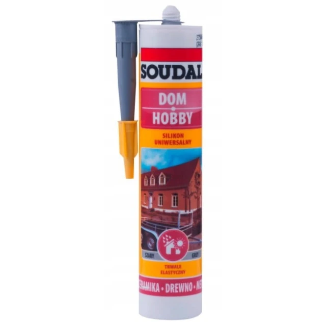 Герметик універсальний Grey Soudal 280 мл (137547)