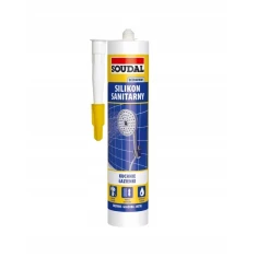 Силікон санітарний Clear Soudal 280 мл (137549)