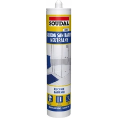 Герметик Sanitary Neutral White Soudal 280 мл (157590)