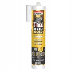Клей гібридний T-REX GOLD TURBO White Soudal 290 мл (173229)