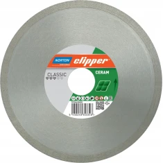 Диск алмазний суцільний Clipper Norton 230x25,4 мм (70184628734)