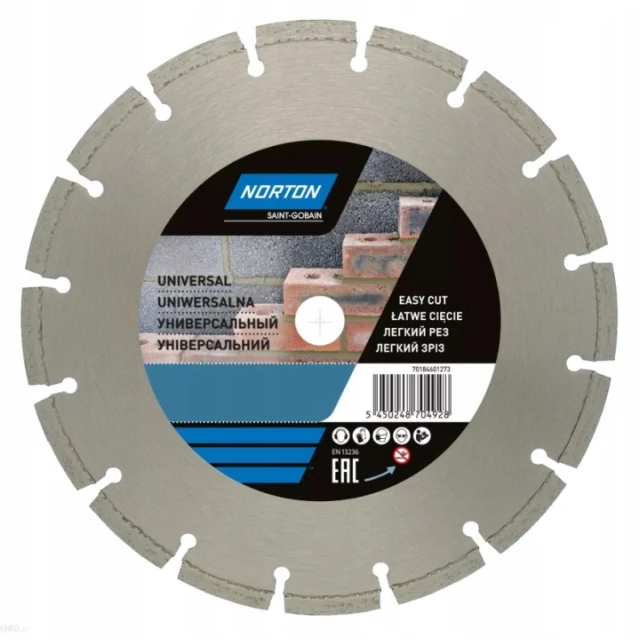 Диск алмазний сегментний Vulcan Universal Norton 115 мм (70184601270)