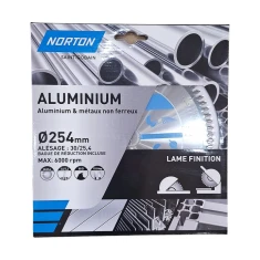 Диск пильный Norton 254x80z x30 для алюминия (70184631733)