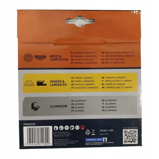 Диск пиляльний Expert Norton 160x20 мм 24 зуби (70184632183)