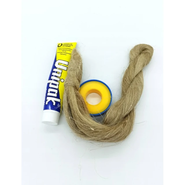 Паста для різьблення UNIPAK 65g + пакулі 50g + фум-лента (2647)
