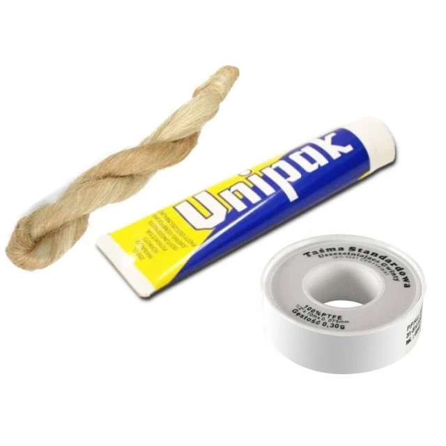 Паста для різьблення UNIPAK 65g + пакулі 50g + фум-лента (2647)