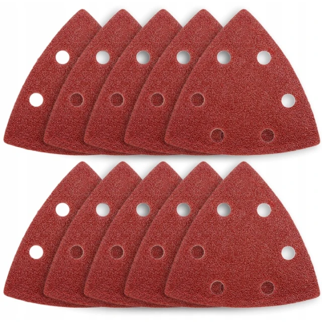 Шліфувальний трикутник GERMAFLEX 93x93x93 6 отворів P220 10 шт (93220)