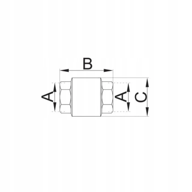 Клапан зворотний HYDROLAND 25 1