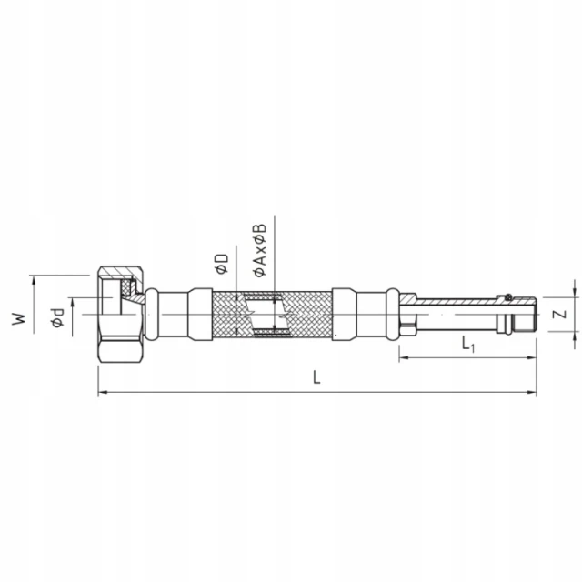 Шланг HYDROLAND 1/2