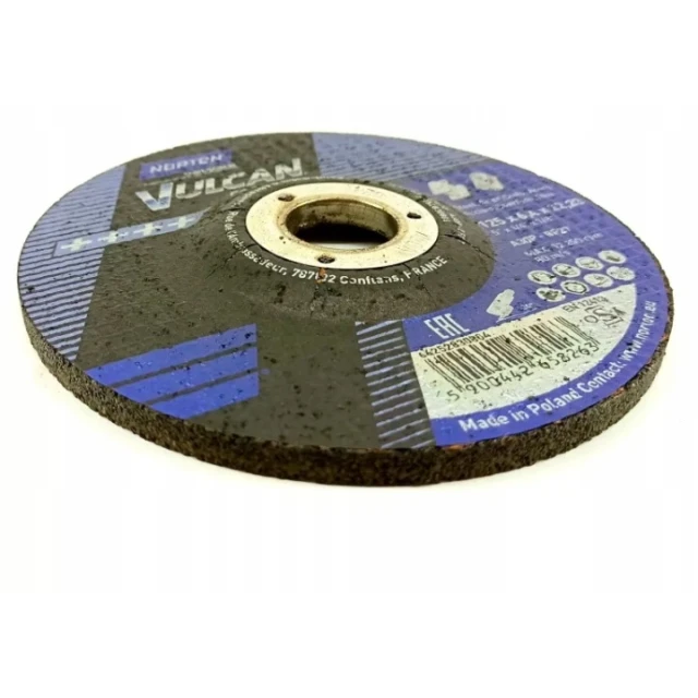 Диск для металу Norton 125x1,0 INOX VULCAN (66252833402)