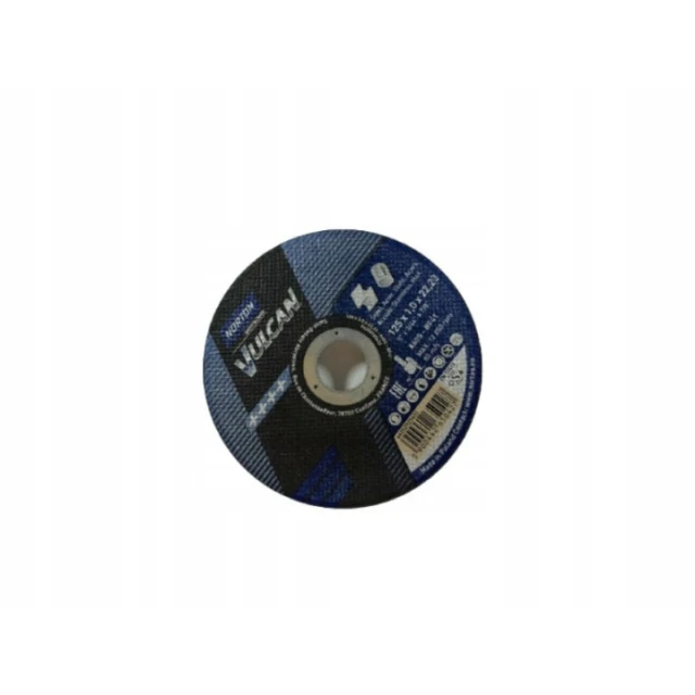 Диск для металу Norton 125x1,0 INOX VULCAN (66252925433)