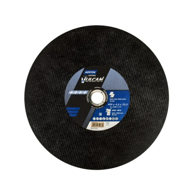 Диск для металу Vulcan Norton 400x4,0 мм fi 32 мм (66252925473)