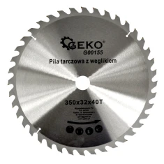Диск пиляльний Geko 200x40z x32/25,4 мм з твердосплавними зубами (G00136)