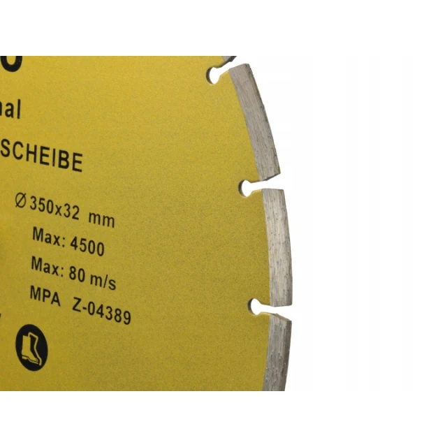 Диск алмазный сегментный Geko 350×32 мм Profi (G00255)
