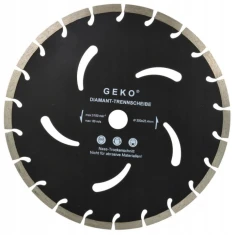 Диск алмазний сегментний Geko 300×25,4 мм Black (G00296)