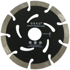 Диск алмазний сегментний Geko 350×25,4×10 мм (G00297)