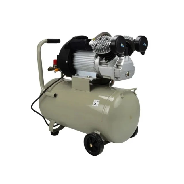 Компресор масляний Geko 50L 3,0 кВт двоциліндровий 8 бар (G80305)