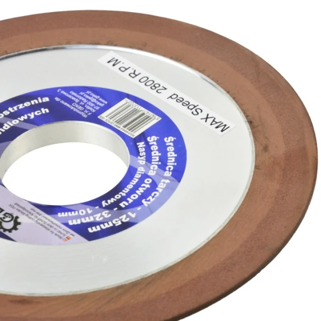 Диск для заточування ширм пил Geko 125x10x32x8 (G00380)