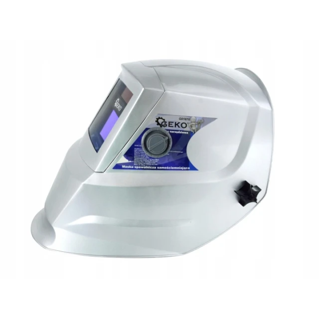 Зварювальна Geko маска з автоматичним затемненням Profi Grey (G01876)