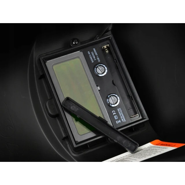 Зварювальна Geko маска з автоматичним затемненням Profi Grey (G01876)
