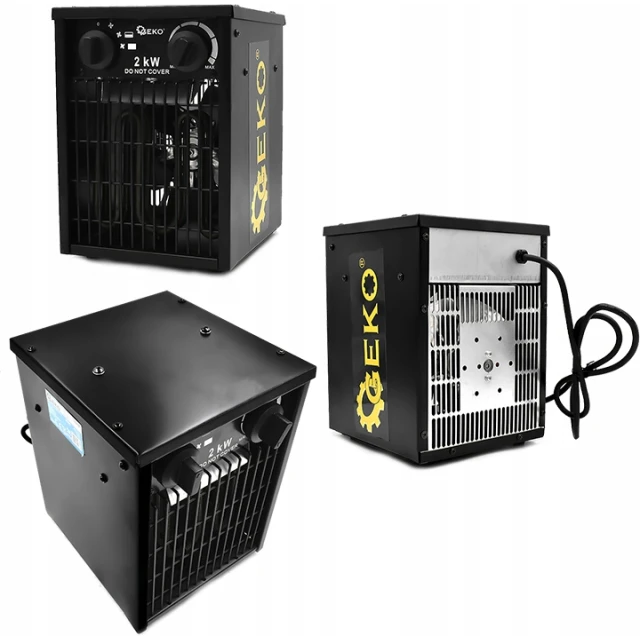Нагрівач електричний Geko 2 кВт (G80400)