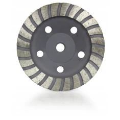 Шліфувальний круг Geko 125xM14x3 мм бетон TURBO (H00121)