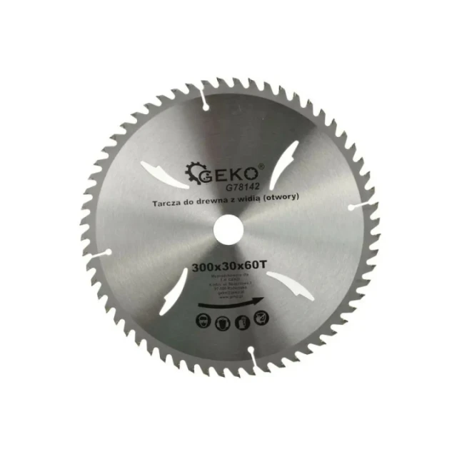 Пила дискова Geko 300x40z x30 з видіям (G78141)