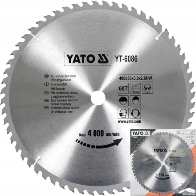Диск пиляючий Geko 400x40z x30 з вольфрамом (G78156)