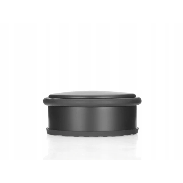 Упор дверной напольный Geko h-45мм Ø-104мм Black (GH01003)