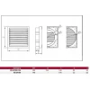 Решітка KR/B DOSPEL 100/125 14x14 Brown (007-0318)