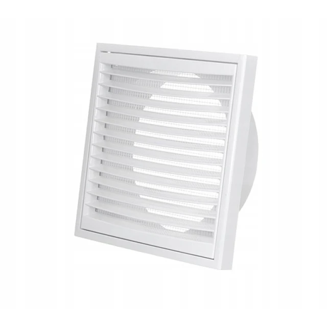 Решітка KR DOSPEL 150 17x17 Ø 150 мм White (007-0156)
