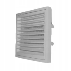 Решітка KR/SM Ø DOSPEL 150 176x176 мм Silver Matte (007-0570)